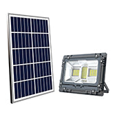 WIN WIN 100W LED Solar Flood Light With 12Watts Solar Panel