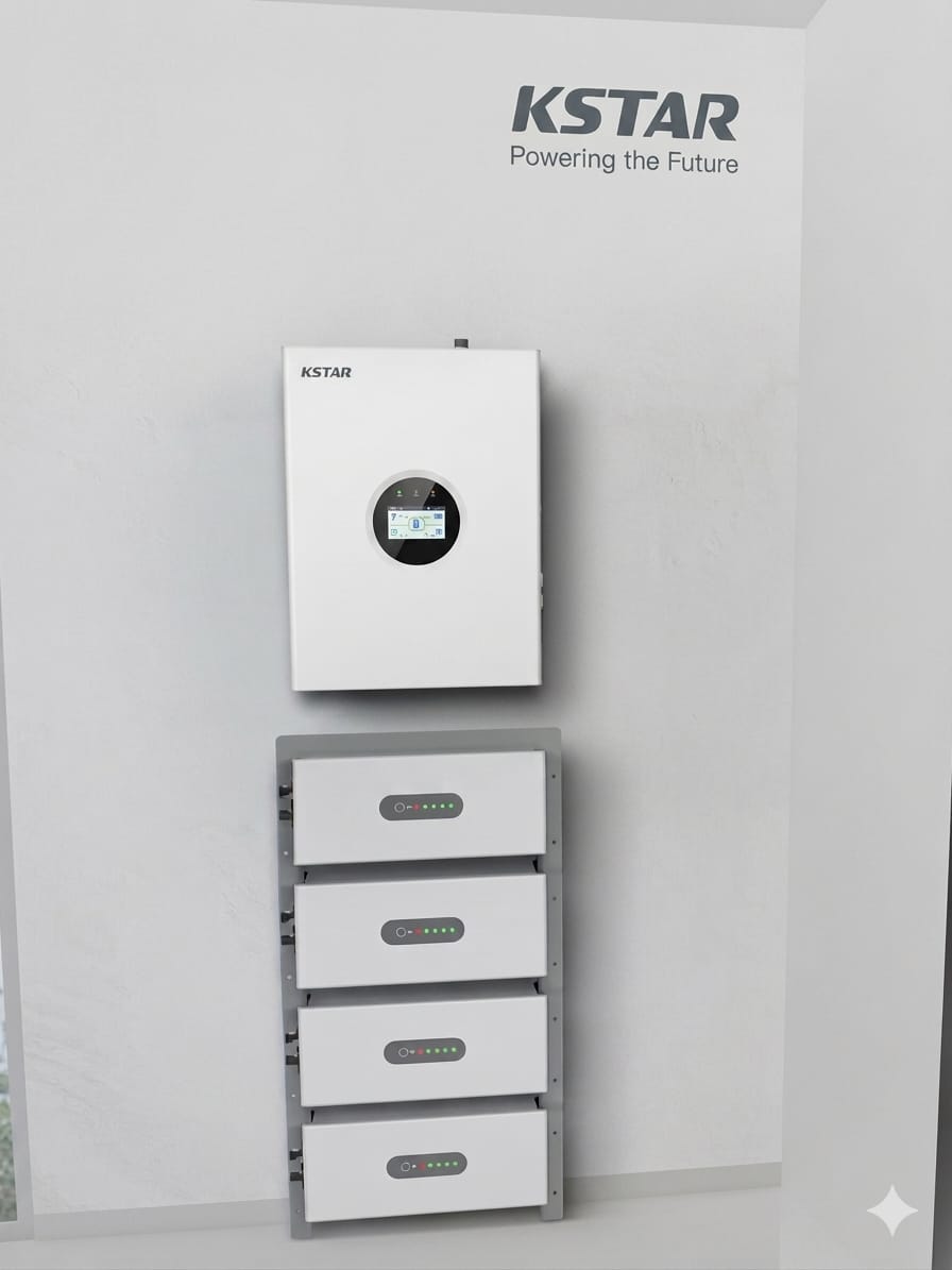 Kstar 10kWh All in One ESS 3 Phase, 10kw Hybrid Inverter + 10.24kw Solar Lithium Battery Home Energy Storage Solution Systems