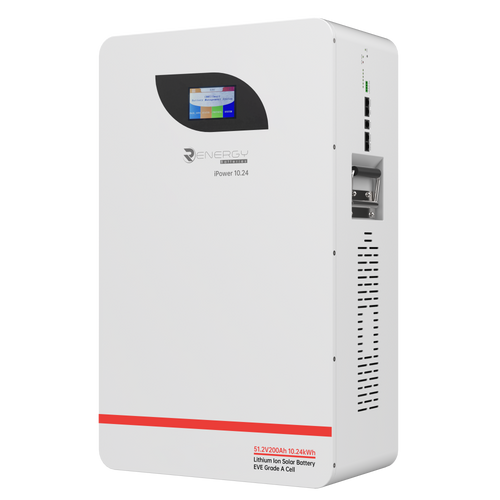 Renergy iPower Lithium Battery(51.2V 200Ah) 10.24 kWh