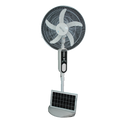WIN WIN 18 Inch 5 Blade Solar Rechargeable Standing Fan