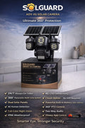 Solguard AOV 4G Multi-Lens Solar Security Camera