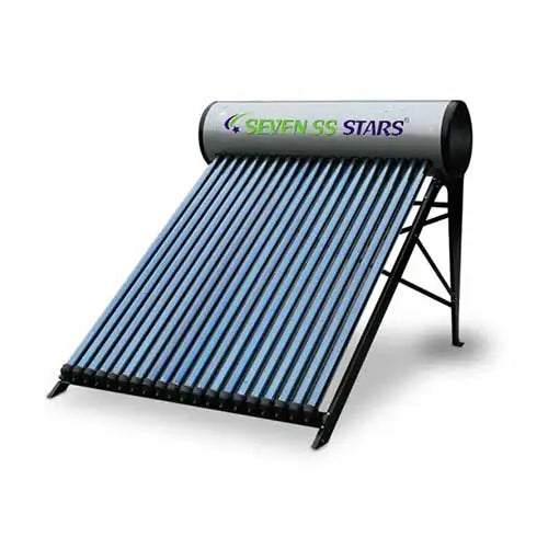 Seven SS Stars 150 Liters Pressurized Solar Water Heater Tube (Stainless Steel)